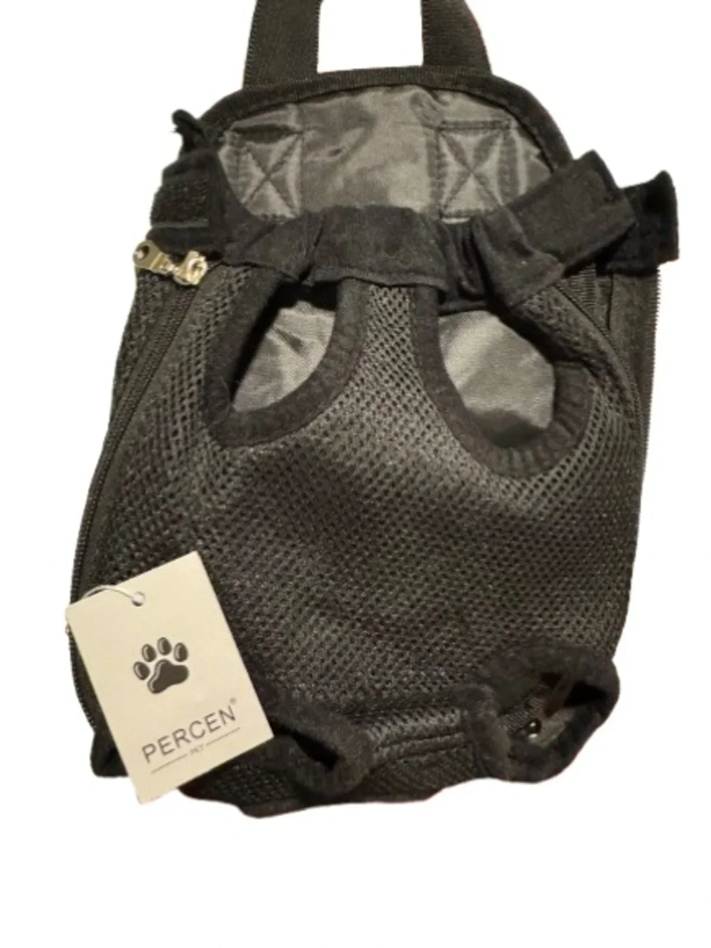Pet Front Carrier Backpack for Small Dogs and Cats - Black